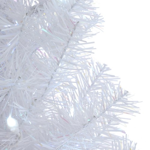 Holiday Time 24" White Clear LED Lights w/Fuchsia Ornaments Pre-Lit Unicorn Tree - Picture 8 of 9