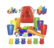 Gleeporte Counting Bears Set Brand New