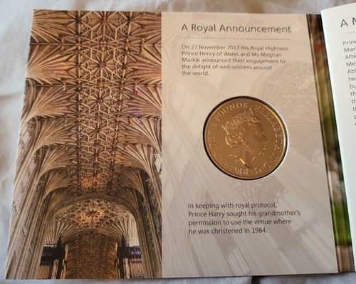 Meghan Markle Prince Harry Royal Wedding Silver Coin Netflix Family Queen King - Picture 9 of 24