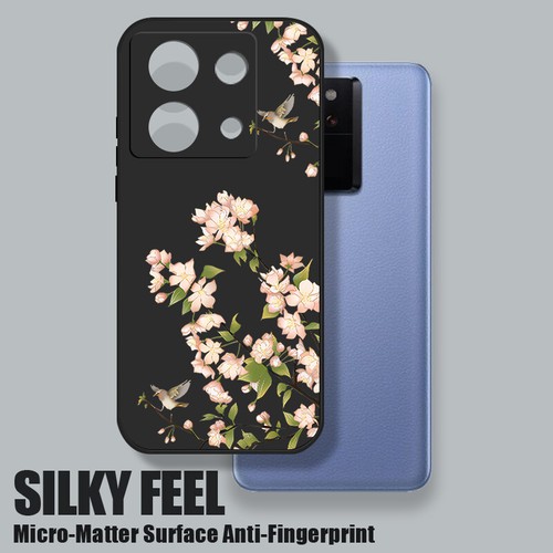 Para Xiaomi Redmi Note 14 13 12 Pro Poco X6 F6 Pro Funda de floral mate tpu Case - Imagen 3 de 22