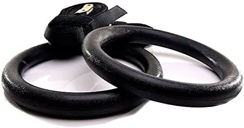 Rubberbanditz-Gymnastic Rings W/ 16ft Adjustable Straps | Exercise Olympic Rings - Picture 4 of 4