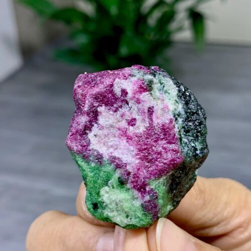 73 G Natural green Ruby zoisite (anylite) crystal Mineral Decorate Energy Healin - Picture 13 of 20