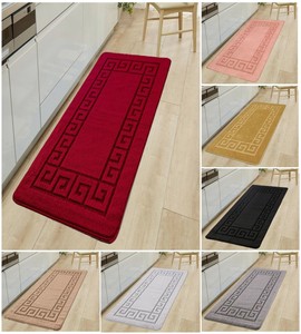 Non Slip Gel Back Small Large Rug Runner Door Mat Indoor Carpet Hallway Kitchen Ebay