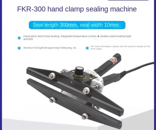 Impuls Heißsiegelmaschine Aluminiumfolie Beutelversiegelung handliches Werkzeug FKR200 - Bild 10 von 11