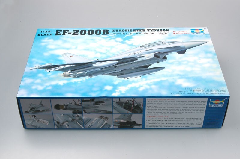 トランペッター 1/32 EF-2000B ユーロファイター タイフーン 複座型