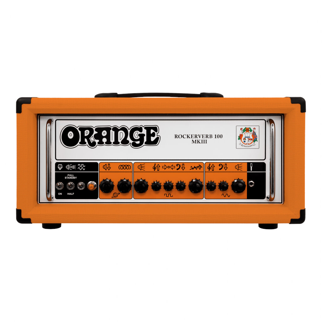Ламповая головка для электрогитары Orange Rockerverb 100 MKIII, 100 Вт, Оранжевый