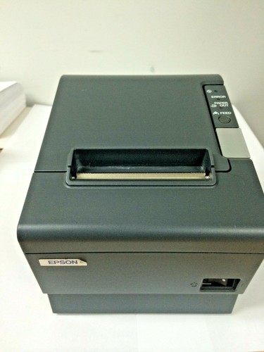 Epson Micros TM-T88IV M129H POS Thermal Receipt Printer IDN Port Black REFURB - Picture 2 of 4