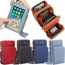 Women's Mini Crossbody Touch Screen Purse Cell Phone Bag Wallet Shoulder Handbag