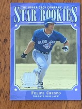 1997 Upper Deck #275- "Star Rookies" Felipe Crespo, Toronto Blue Jays - Mint