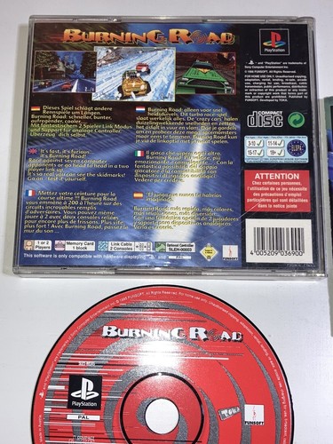 Burning Road - PS1 Complet Version EUR PlayStation Sony - Photo 4/5
