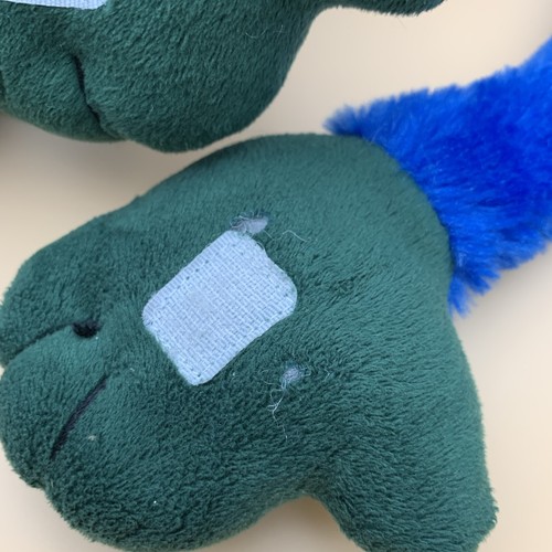 Peluche scimmia Milwaukee Bucks blu bianco verde peluche NBA basket - Foto 12 di 15