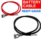 Battery Cable Red and Black Auto Battery Leads Extreme Copper Terminal Connector