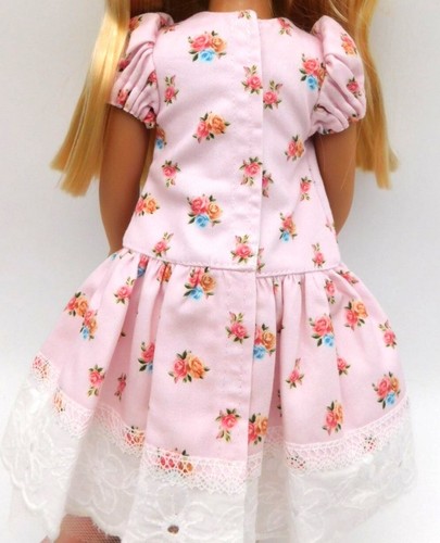 Pink Floral Dress Sweater Set for Ruby Red Fashion Friends DOLL NOT INCLUDED - Picture 6 of 6