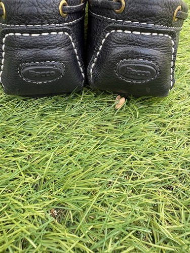 Bacco Bucci Sport Men's Niedermayer Black Driving Horse bit Moccasin Size 8 - Picture 5 of 9