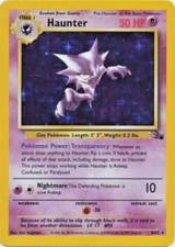 Pokémon TCG - Haunter 6/62 - Holo Unlimited - Fossil Unlimited [Lightly Played]