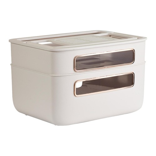 WiFi Router Storage Rack Desktop WiFi Router Organizer Box Home Storage Box - Picture 3 of 16