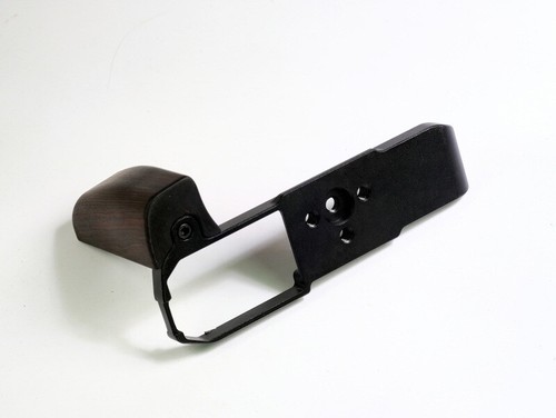 QR L Handle Hand Grip Wood Hanlde + Alloy Baseplate For Nikon ZF Camera Holder - Picture 7 of 31