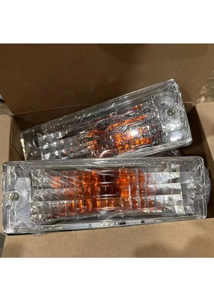 Repuesto de lámparas de señalización delanteras transparentes Isuzu Rodeo Pickup TF TFR 1988-1997 Foto 3 de 4