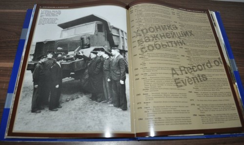 Álbum de fotos de camión MAZ Belaz MoAZ ENG historia libro MZKT folleto soviético folleto - Imagen 20 de 20