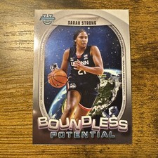 2024-25 Bowman U Chrome Sarah Strong Boundless Potential UConn  NATIONAL CHAMP