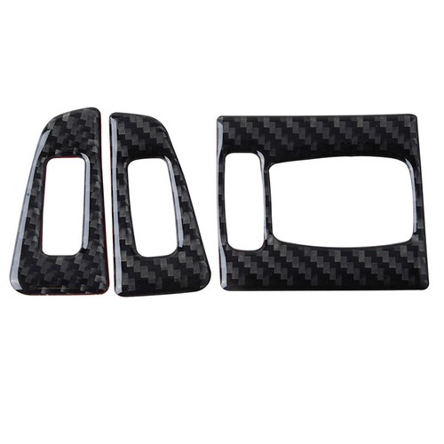 Carbon Fiber Center Dashboard AC Control Media Panel Trim For BMW 3 4-Series F30 - Bild 3 von 7