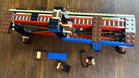 LEGO NINJAGO: Fire Temple (2507)-incomplete-no Figs-as Is