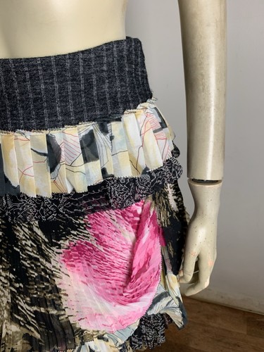 DIANE VON FURSTENBERG Silk Wool Mix Skirt Sz 6 AU - BUY Any 5 Items = Free Pos - Picture 6 of 9