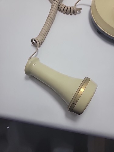 1973 Rotary Telephone By American Telecommunications Compay Candlestick Style - Picture 2 of 4