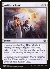 NM Artillery Blast, MTG, Dominaria United, Magic the Gathering, 6