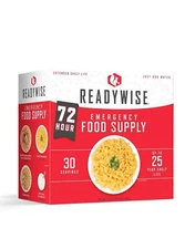 READYWISE - 72 Hours, 30 Servings, Emergency Food Supply, MRE, Pre-made, Freeze-