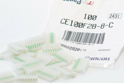 10x IDC Federleiste Buchse von Pancon Typ CE100F28-8-C, 8-polig, 28 AWG, NOS - Bild 3 von 4