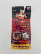 Vintage 1993 Power Rangers Spin Fighters T-Rex Dinozord & Bones NOS Sealed