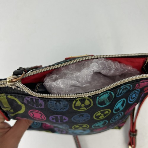 *Dooney & Bourke*Disney Parks* Marvel Avenger*Letter Carrier Crossbody READ - Picture 8 of 10
