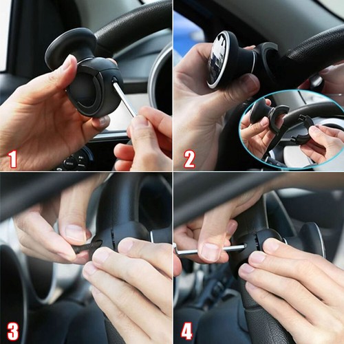 Universal Truck Car Steering Wheel Spinner Knob Handle Heavy Duty Power Parts - Picture 7 of 9