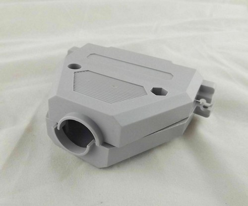 1x D-SUB Plastic Hood Cover Backshell & Screws for D-Sub 37 Pin DB37 DB62 62Pin - Picture 3 of 5