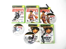 Lot of 3 Microsoft Xbox Sports Games ESPN NHL 2K5 College Hoops 2K5 MVP Baseball