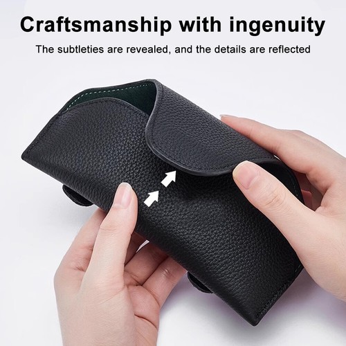 Universal Car Sun Visor Sunglasses Case Holder Clip Eye Glasses Storage Box US - Picture 7 of 18
