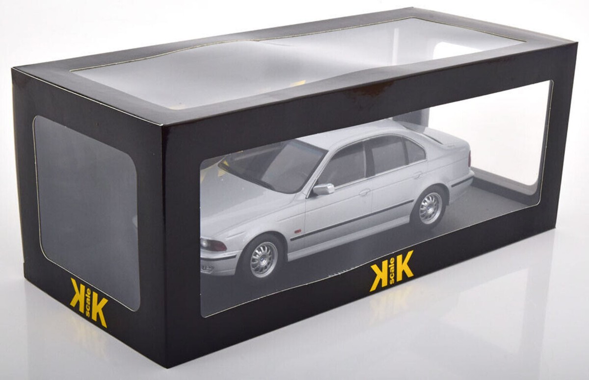 当社の (e39) 530d BMW 1995 KK-Scale Sedan eBay | 1:18 Metallic Silver 乗用車