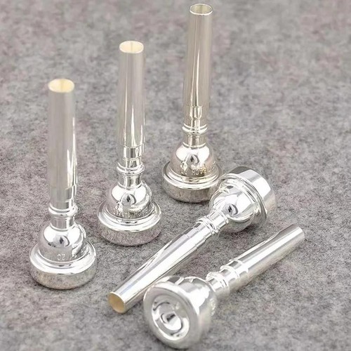 Vincen Bach Trumpet Mouthpiece 351 1c 1,5c 3c 5c 7c Silver Plated Accessories - Photo 9 sur 24
