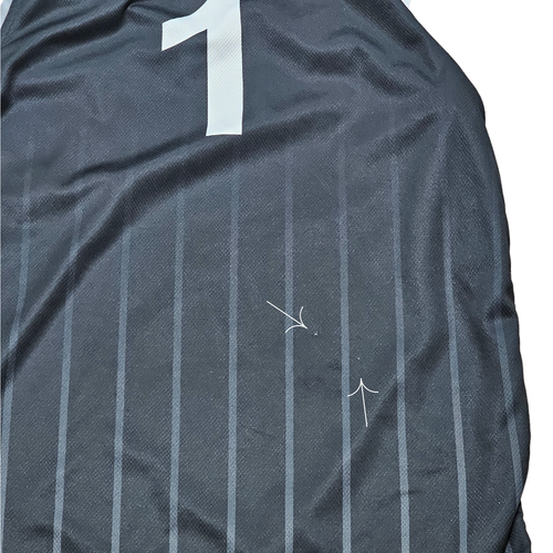 Camiseta deportiva de baloncesto Under Armour juvenil talla L reversible CME personalizada niños rayas - Imagen 9 de 9
