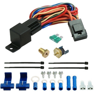 4 PACK BULK 160/'F LOW TEMP ELECTRIC FAN THERMOSTAT SWITCH 1//8/" INCH ENGINE PROBE