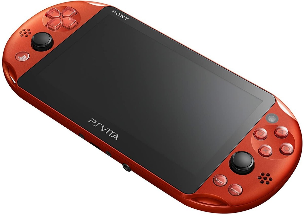 Amazon.com: Sony PlayStation Vita 2000 Wi-Fi Metallic Red