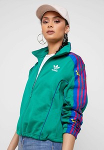 womens green adidas jacket