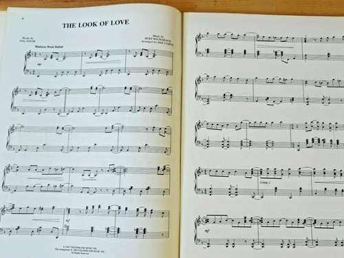 Dan Coates' Adult Piano MOVIE MUSIC (Intermediate to Advanced) sheet music 1989 - Picture 5 of 8