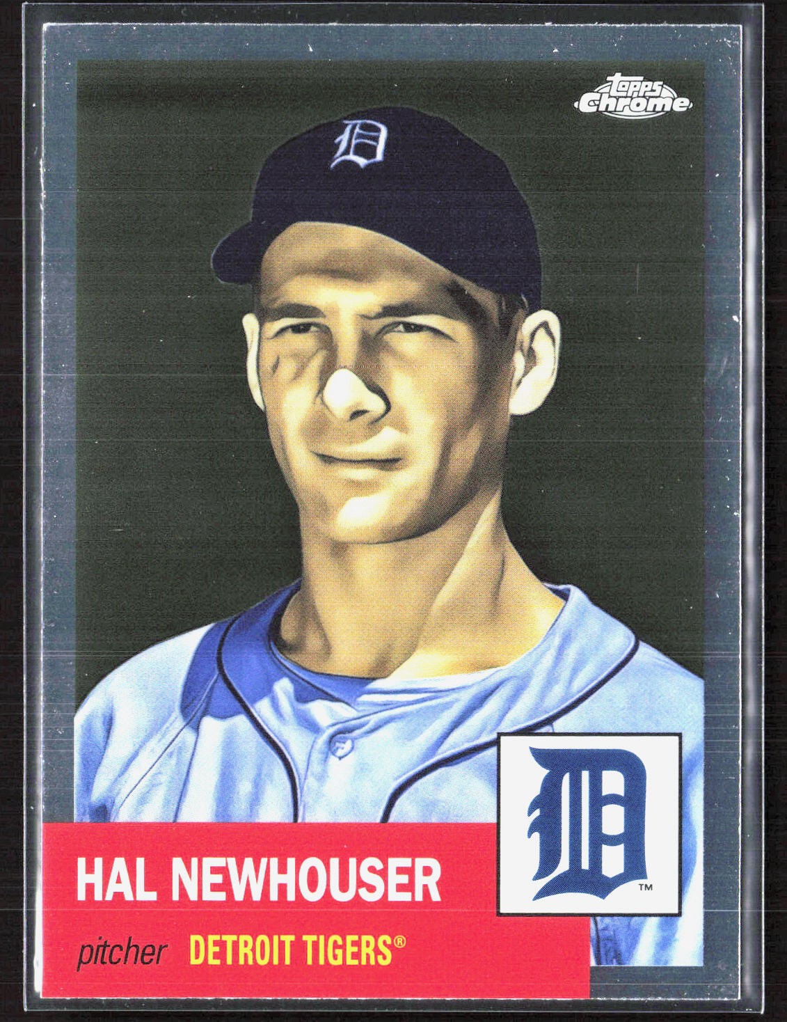 Hal Newhouser 2022 Topps Chrome Platinum Anniversary #91 Detroit Tigers