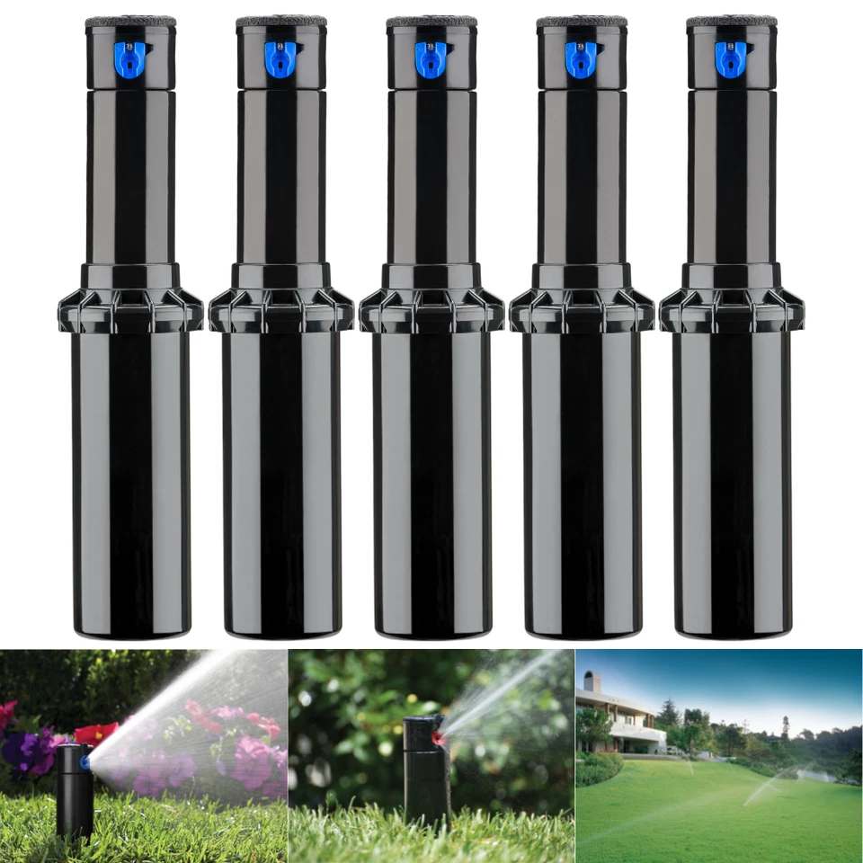 5x Hunter IRRIGATORE POP UP DINAMICO A TURBINA SCOMPARSA PGP-04 ULTRA 10 cm 3/4"