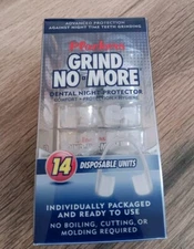 Plackers Grind No More Dental Night Guard for Teeth Grinding, 14 Count