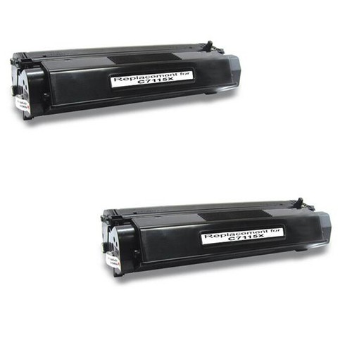 2 toner Cartridge replace for HP LaserJet 1200 series C7115X 4000 Pages Printer - Picture 2 of 3