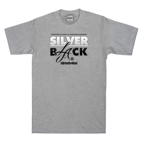 Streetwise Silver and Black T-Shirt - Streetwear - Picture 3 of 10