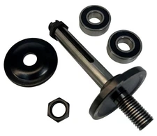 Delta RIGHT Tilt Unisaw Tablesaw Arbor with Blade & Pulley Nut, 2 Bearings - NEW